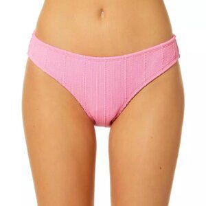 Salt + Cove Pink Bikini Swim Bottoms Textured Ribbed Hipster Size XL